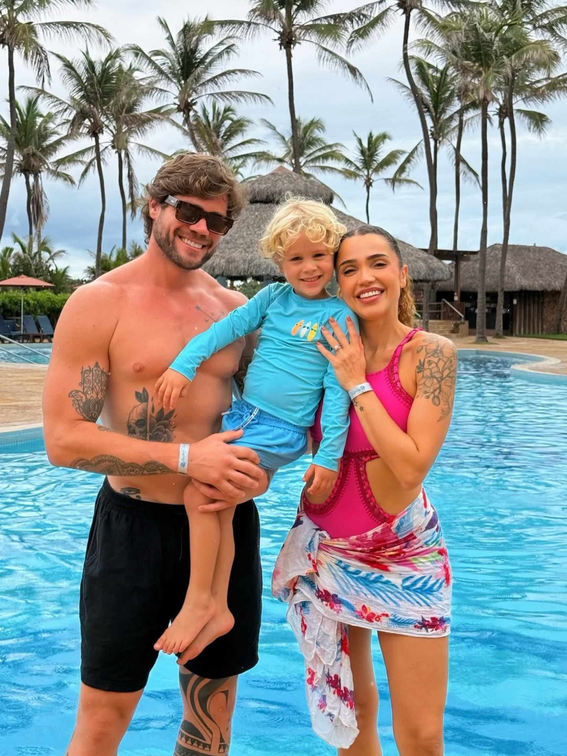 Breno Simões e Paula Amorim já são pais de Theo  - Reprodução/Instagram