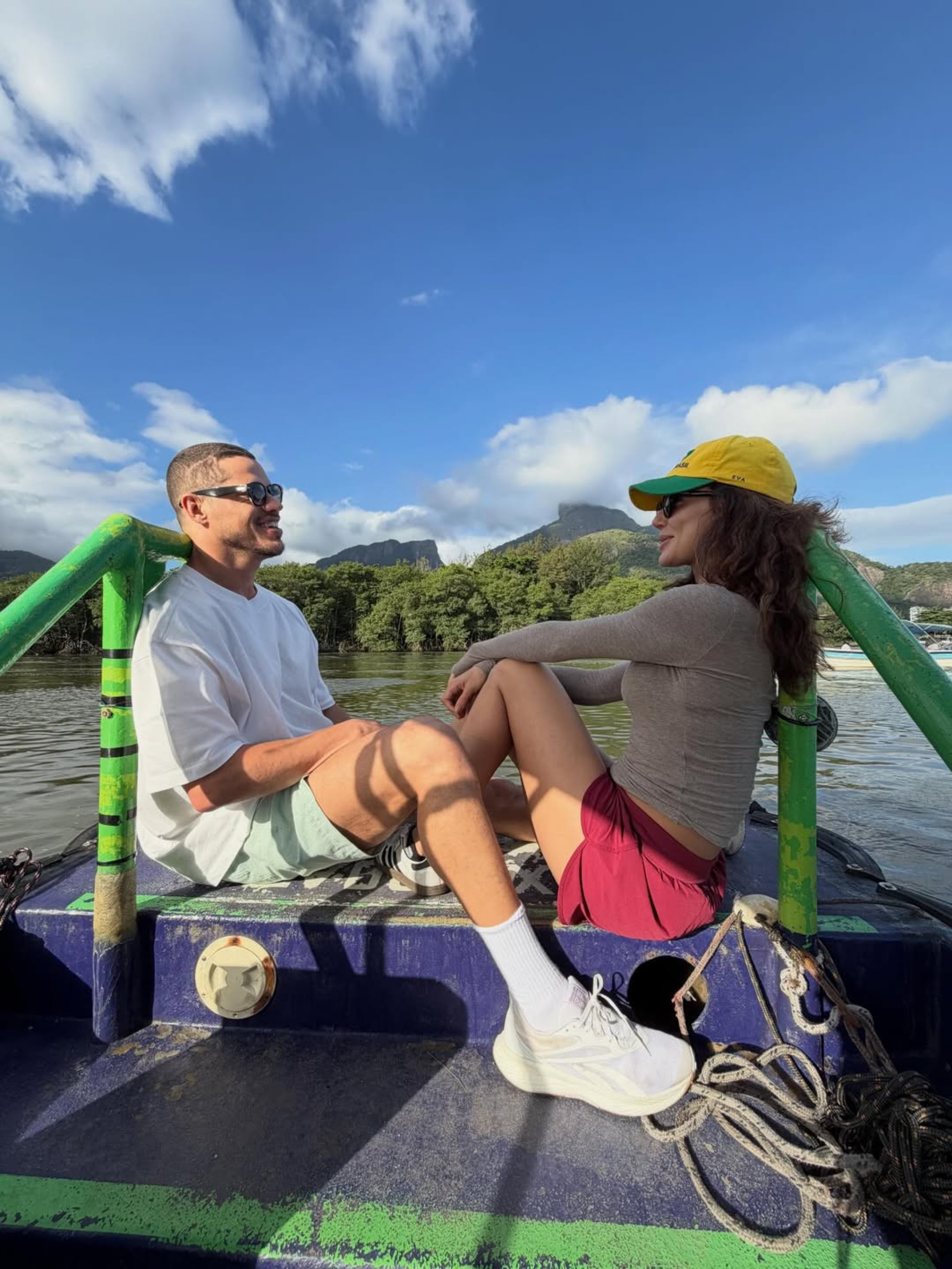José Loreto curtiu momento de lazer com Fernanda Marques - Reprodução/Instagram