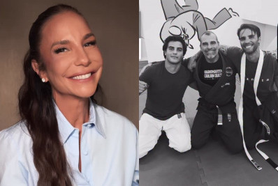 Ivete Sangalo interage em foto do ex-marido com filho