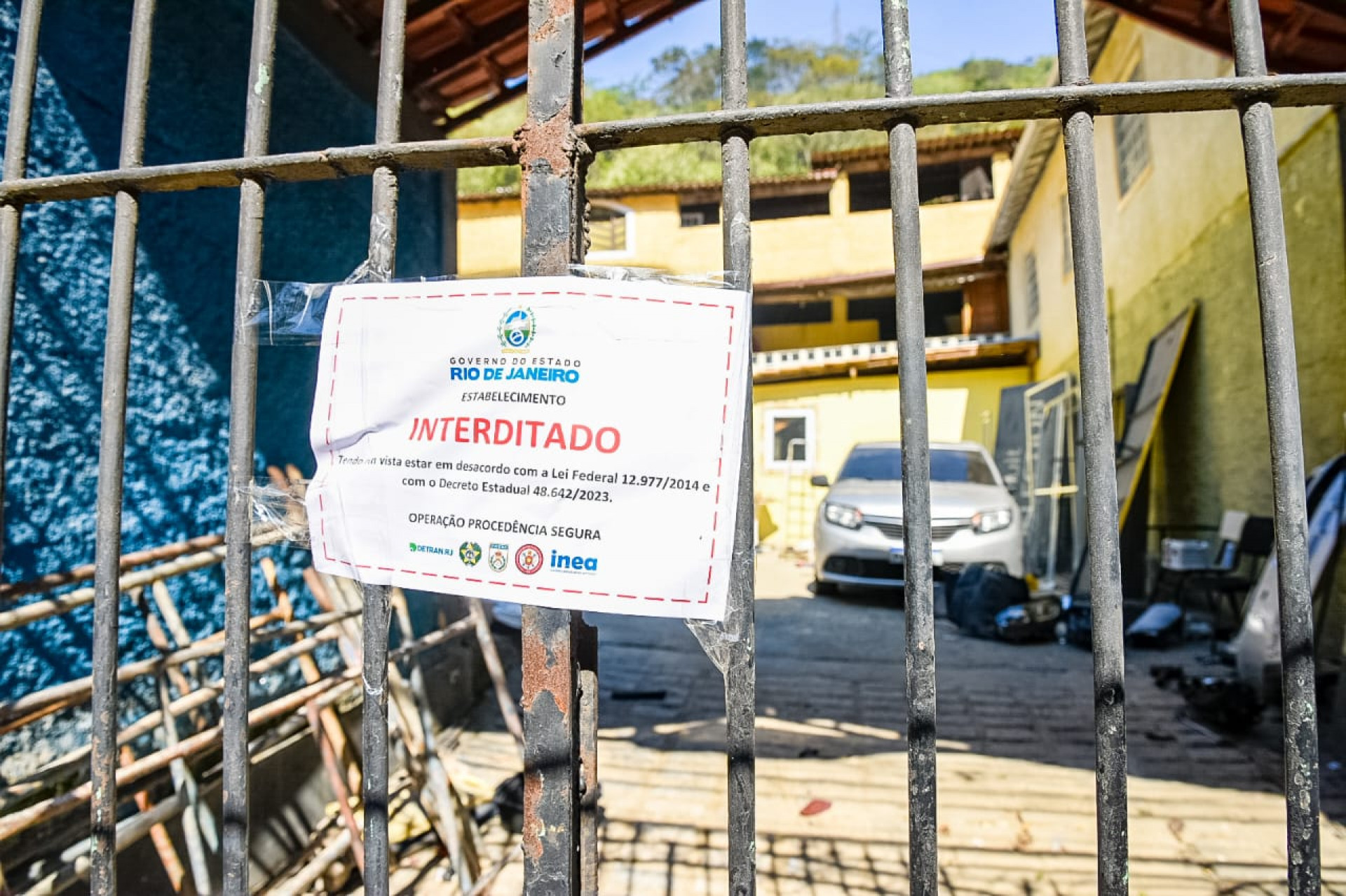 Nova lei autoriza interdição imediata de ferros-velhos com material ilegal no Rio