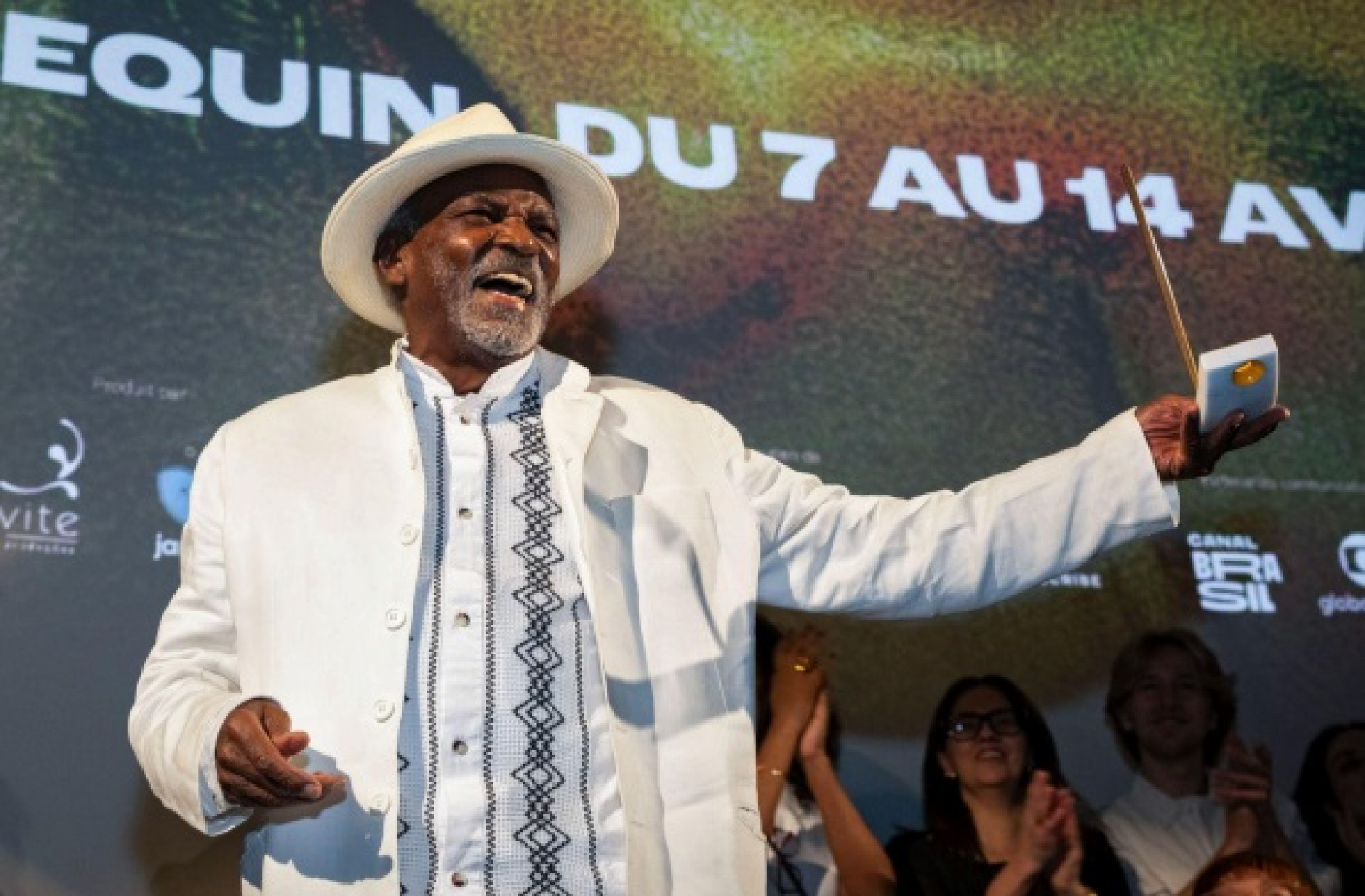 Pitanga recebeu o Troféu Jangada por 'Malês' - Divulgação/Daniela Ometto