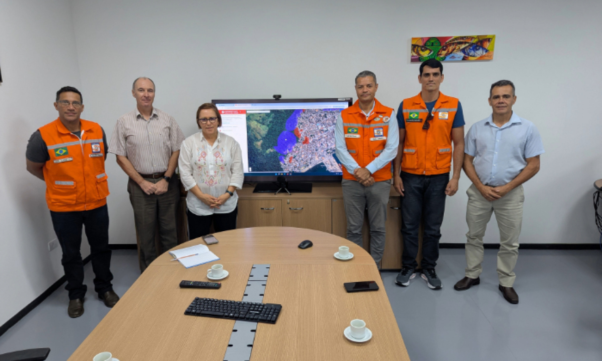 Defesa Civil de Angra reforça integração com Cemaden