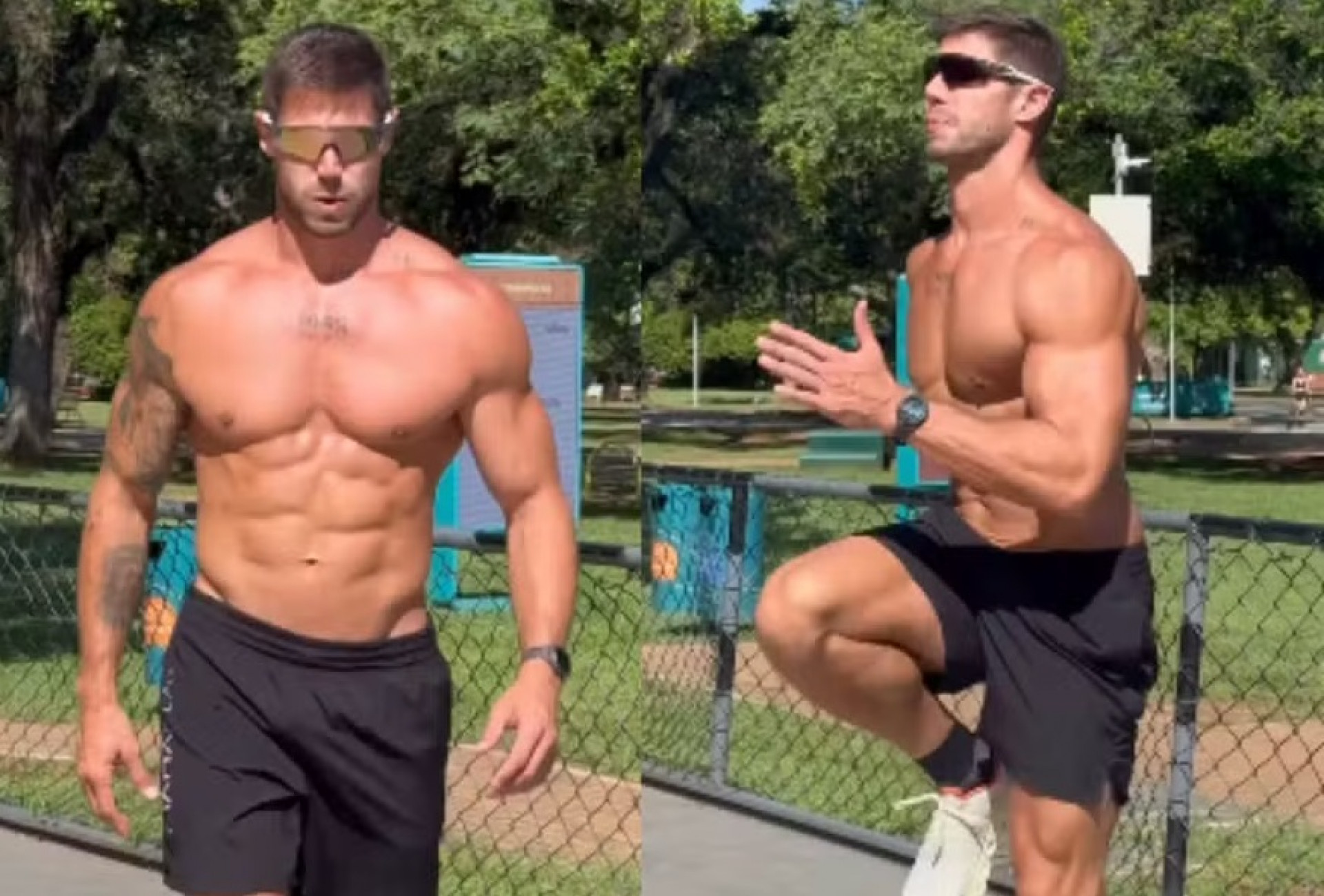 Jonas Sulzbach exibe treino e unfollow em Marciele vira assunto nas redes