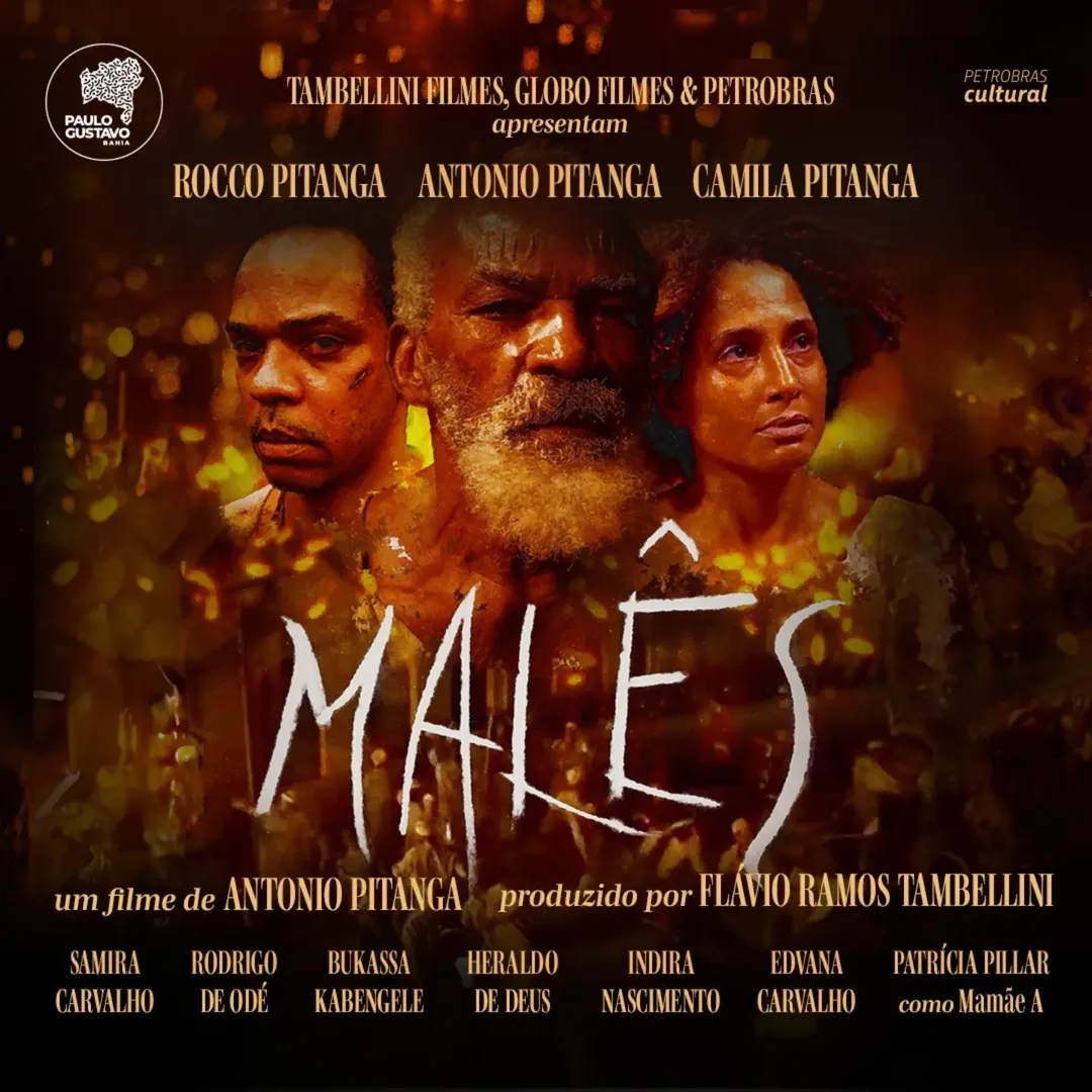 Cartaz do longa-metragem 'Malês'  - Reprodução/Instagram