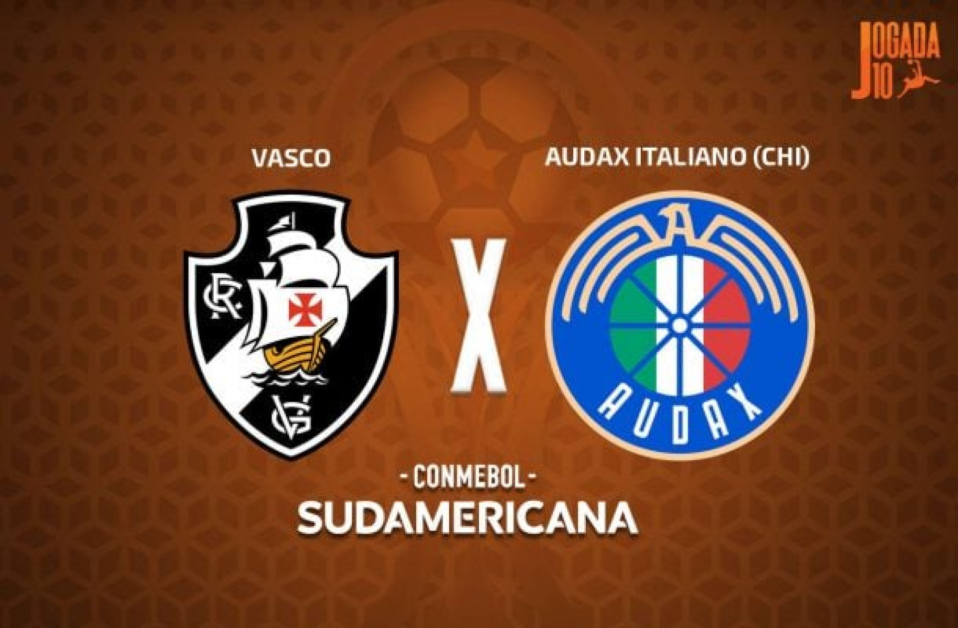 Vasco x Audax Italiano-CHI, AO VIVO, com a Voz do Esporte, &agrave;s 19h30