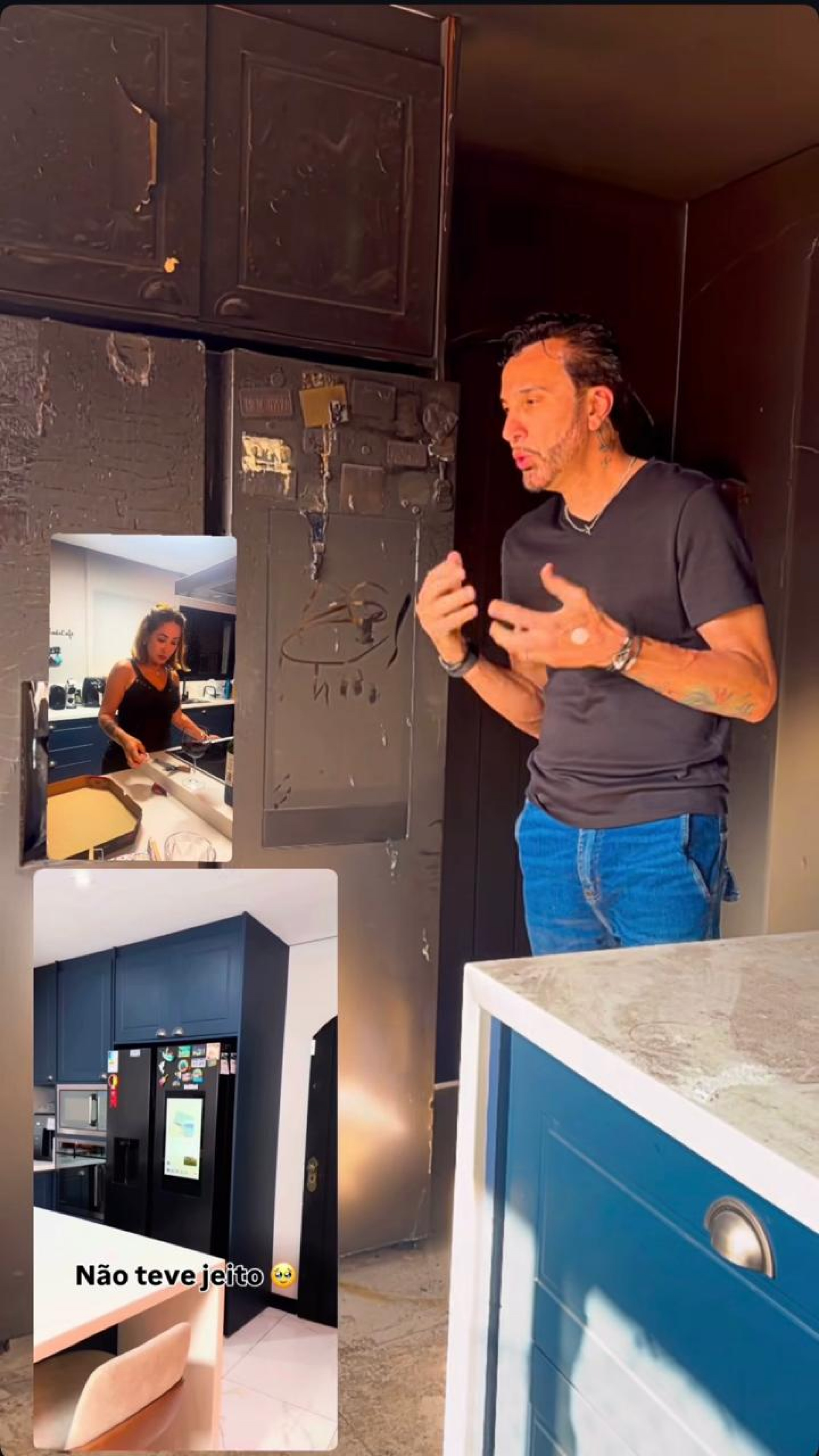 Pai de MC Gui mostra casa destruída por incêndio após alta hospitalar - Reprodução / Instagram