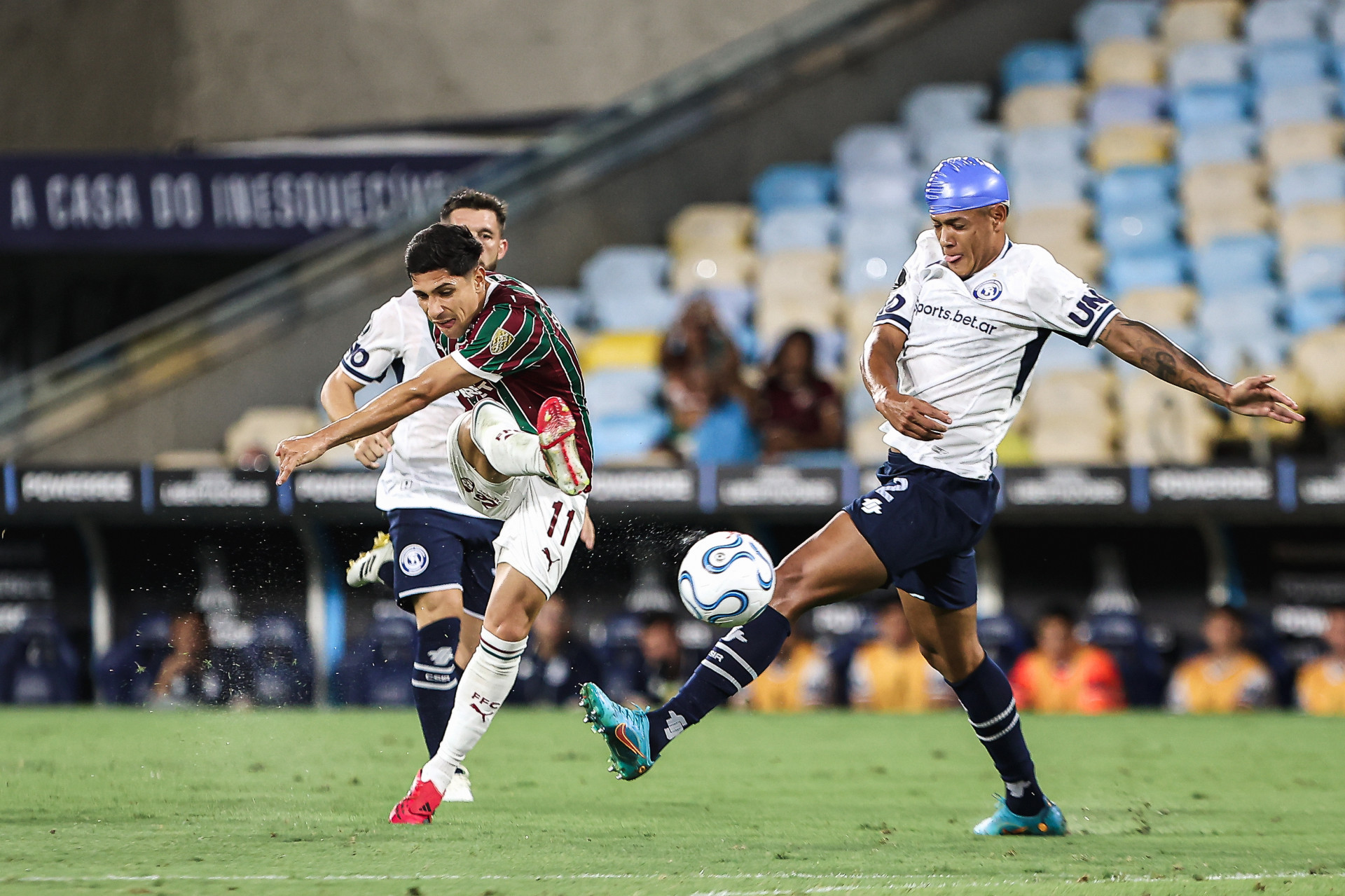Rio de Janeiro, Brasil - 15/04/2026 - Estádio Maracanã.   
Fluminense enfrenta o Independiente Rivadavia esta noite no Maracanã pela 2ª rodada da fase de grupos da Conmebol Libertadores 2026. - Lucas Merçon/Fluminense