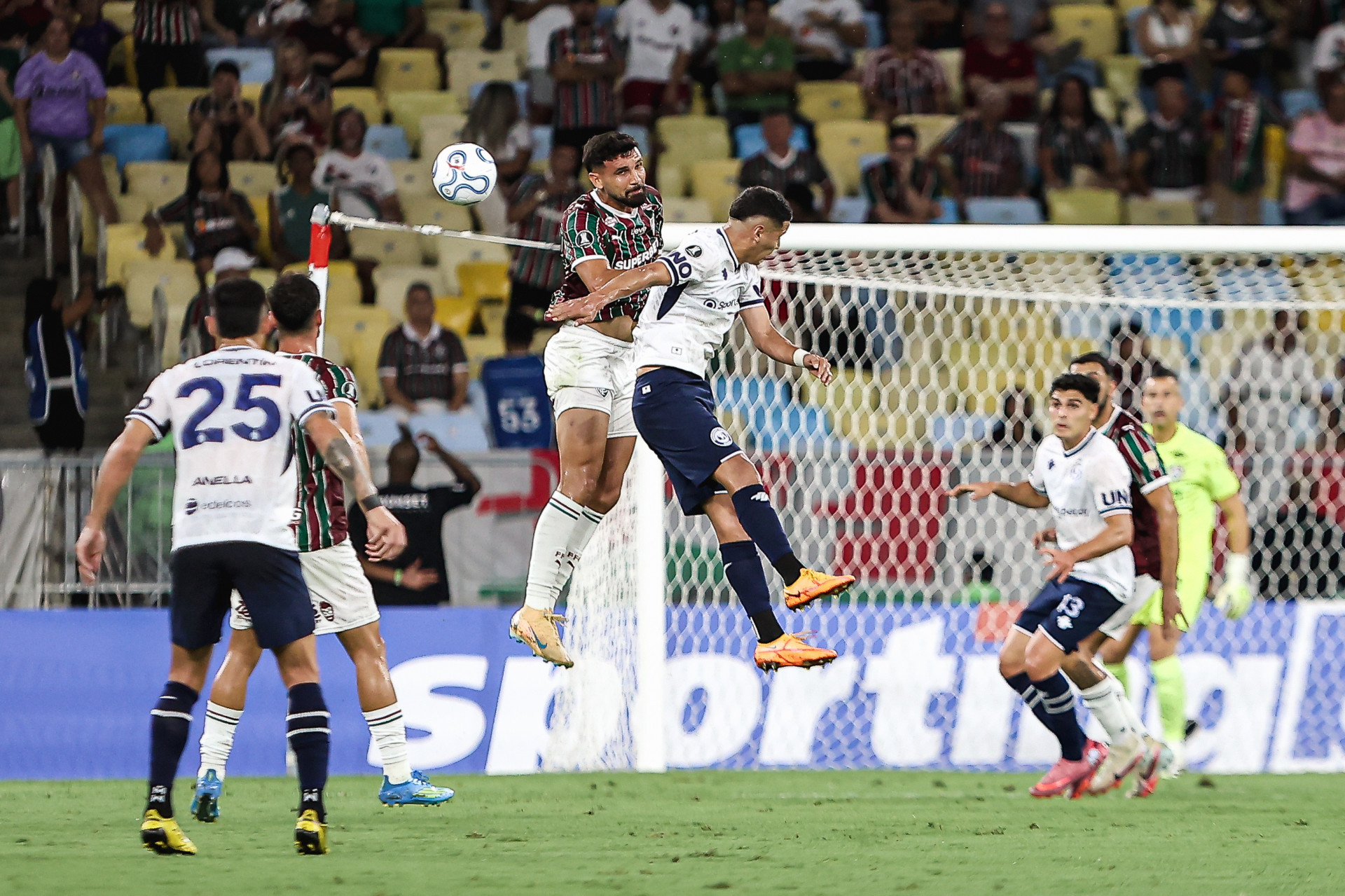 Rio de Janeiro, Brasil - 15/04/2026 - Estádio Maracanã.   
Fluminense enfrenta o Independiente Rivadavia esta noite no Maracanã pela 2ª rodada da fase de grupos da Conmebol Libertadores 2026.  - Lucas Merçon/Fluminense
