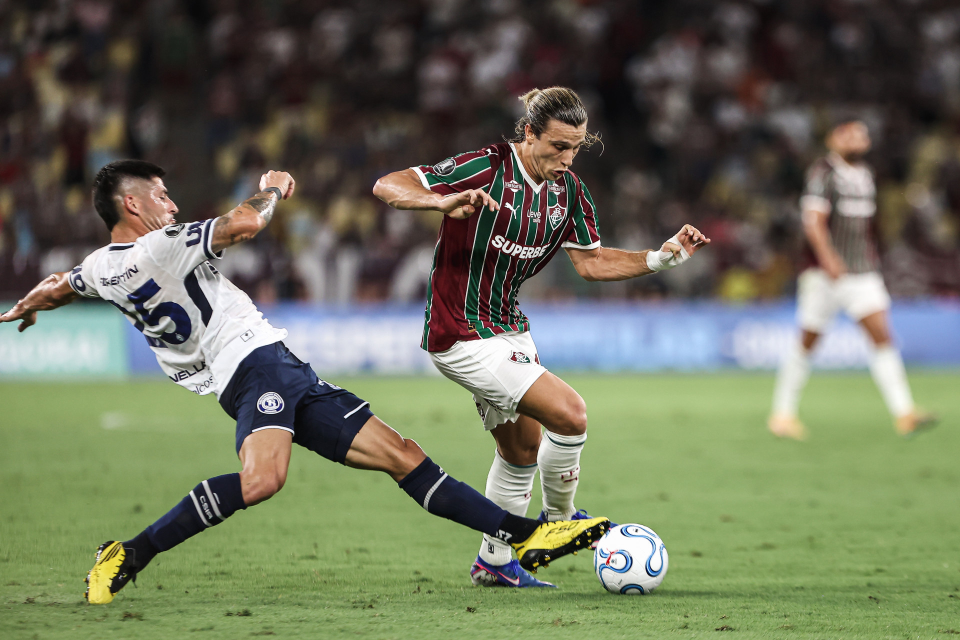 Rio de Janeiro, Brasil - 15/04/2026 - Estádio Maracanã.   
Fluminense enfrenta o Independiente Rivadavia esta noite no Maracanã pela 2ª rodada da fase de grupos da Conmebol Libertadores 2026.  - Lucas Merçon/Fluminense