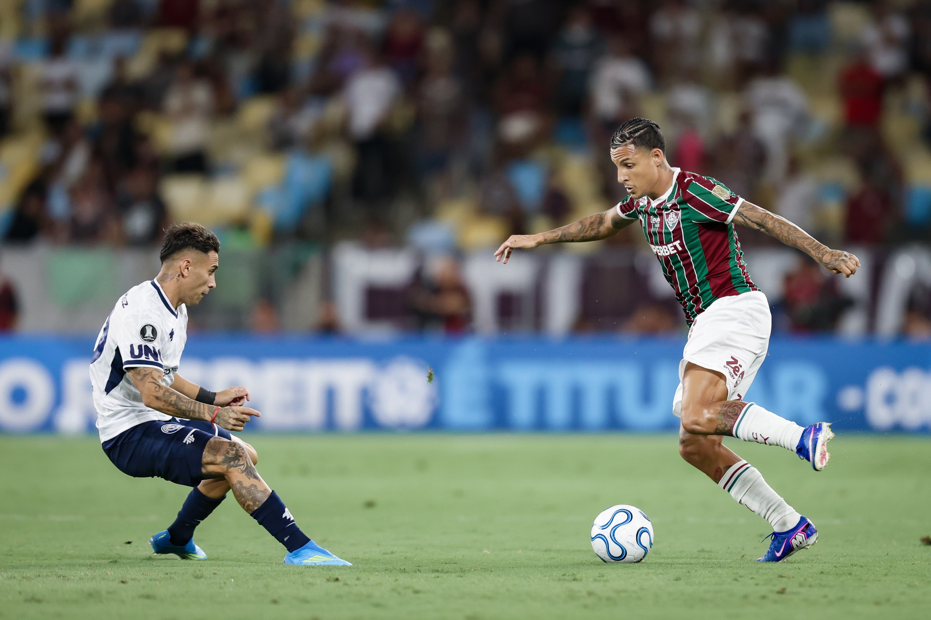 Rio de Janeiro, Brasil - 15/04/2026 - Estádio Maracanã.
Fluminense enfrenta o Independiente Rivadavia esta noite no Maracanã pela 2ª rodada da fase de grupos da Conmebol Libertadores 2026. - Marcelo Gonçalves/Fluminense