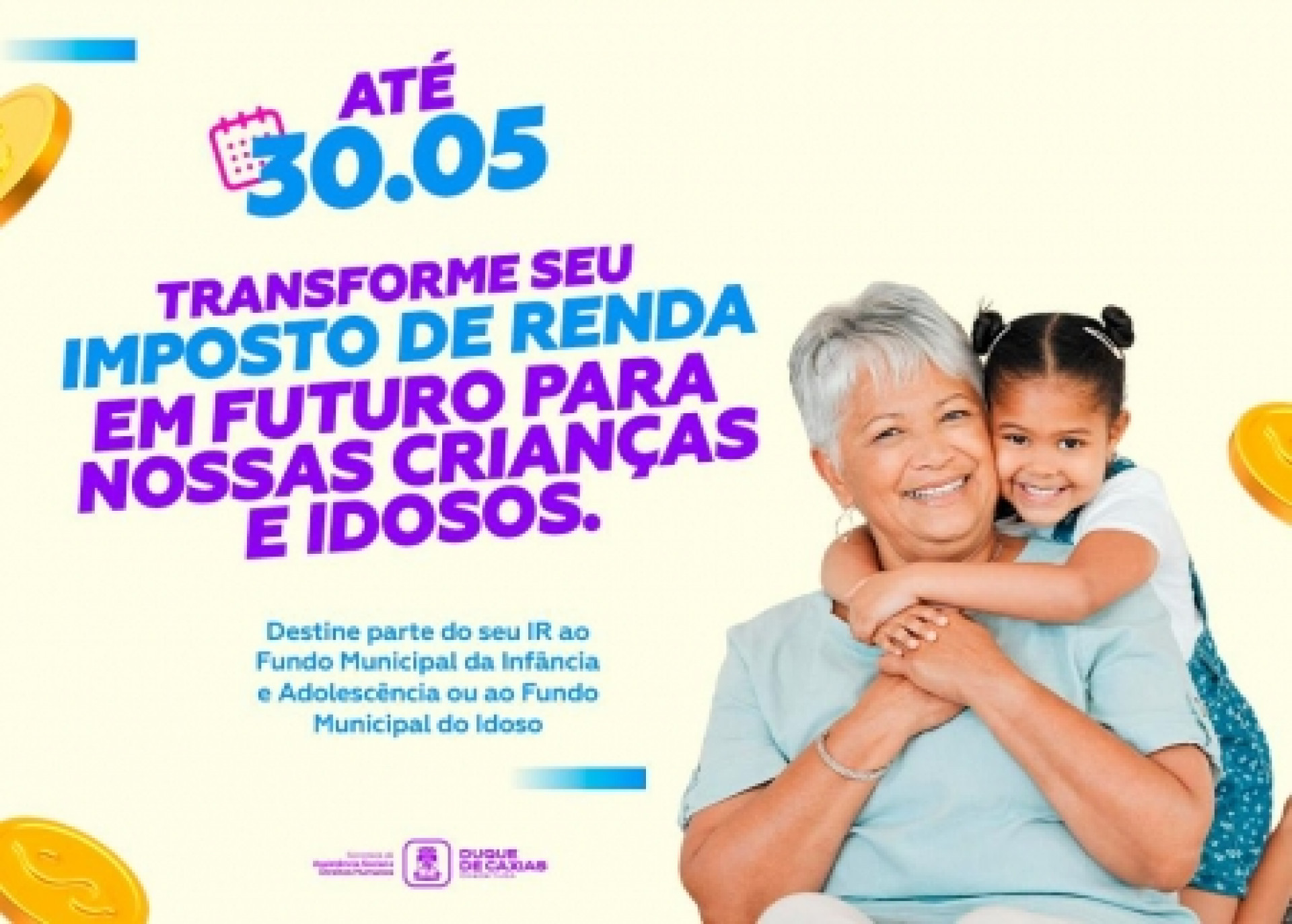 Caxienses podem destinar IR para Fundo Municipal da Infância