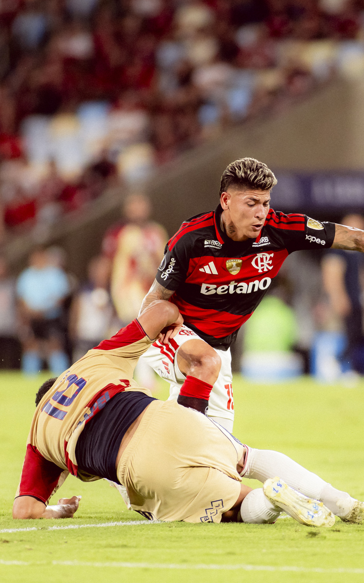 Carrascal n&atilde;o vive bom momento pelo Flamengo - Adriano Fontes/Flamengo