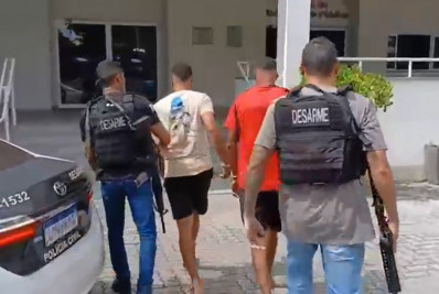 Trio envolvido em esquema de tráfico ligado ao CV é preso em Volta Redonda 