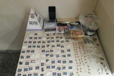 Homem é preso pela PM com drogas no Matadouro