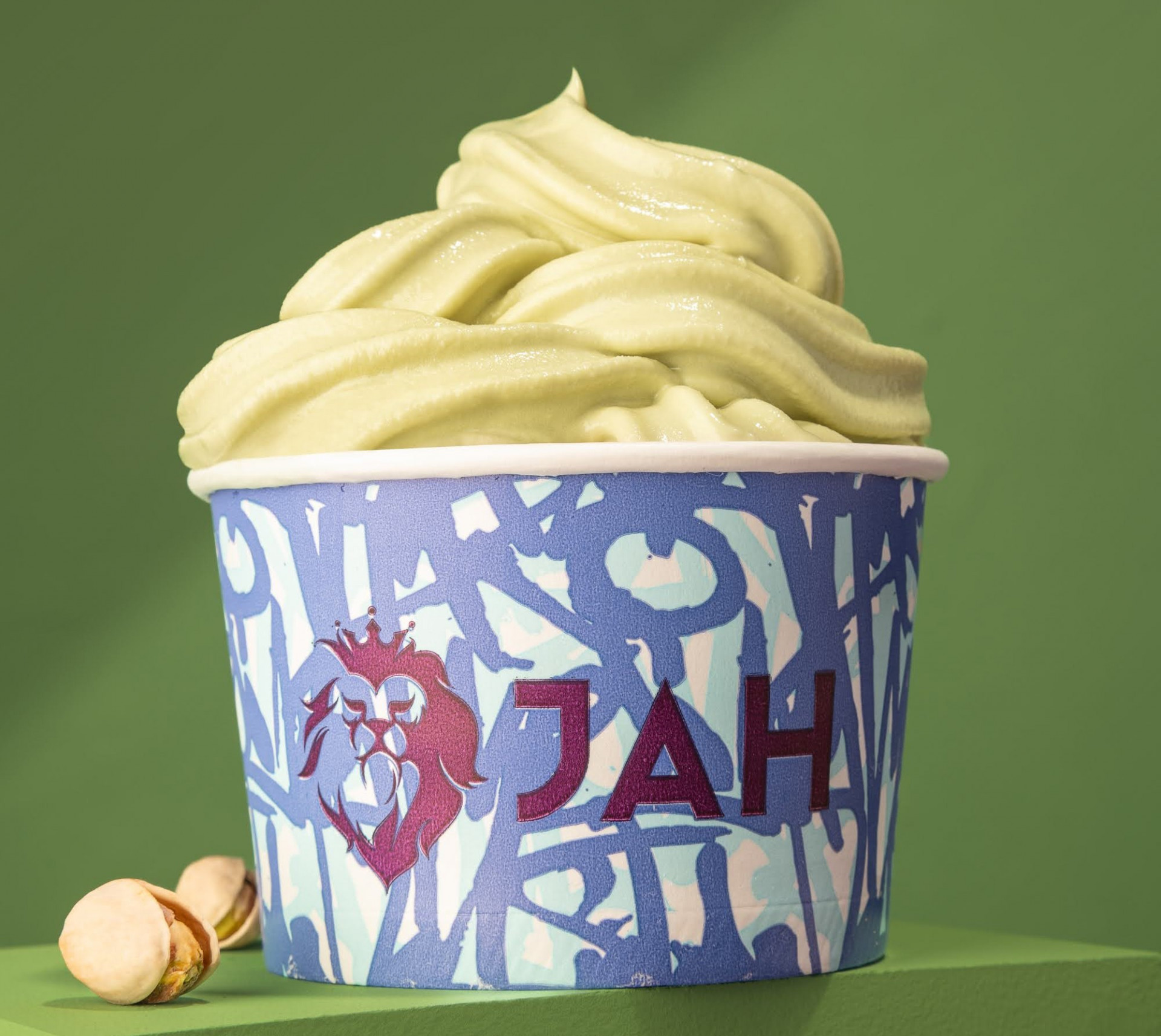 Um sorvete de pistache pode ser gostosa opção de sobremesa - Divulgação