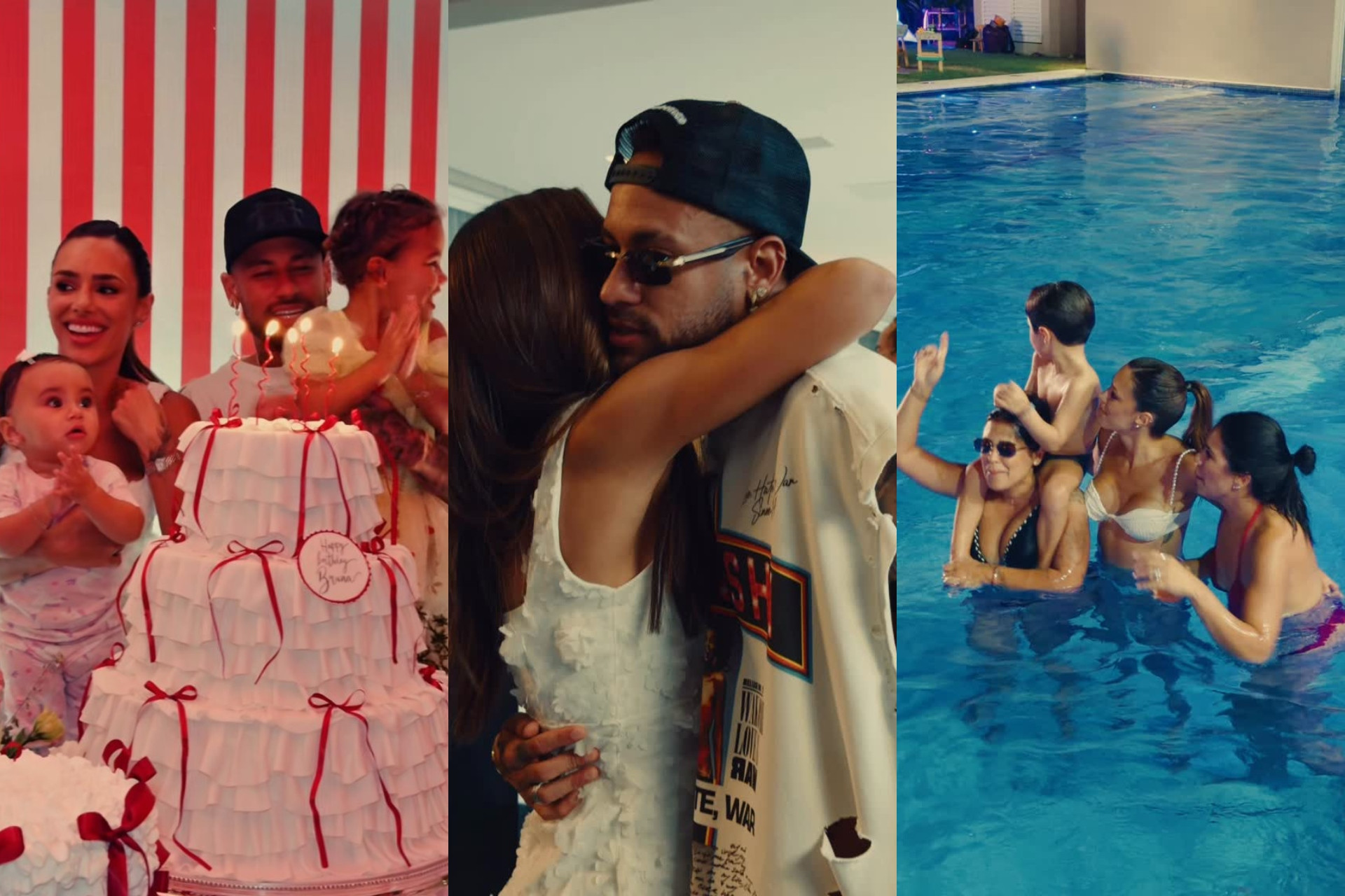 Festa de Bruna Biancardi tem show de Dilsinho e banho de piscina na mansão de Neymar
 - Reprodução / Instagram