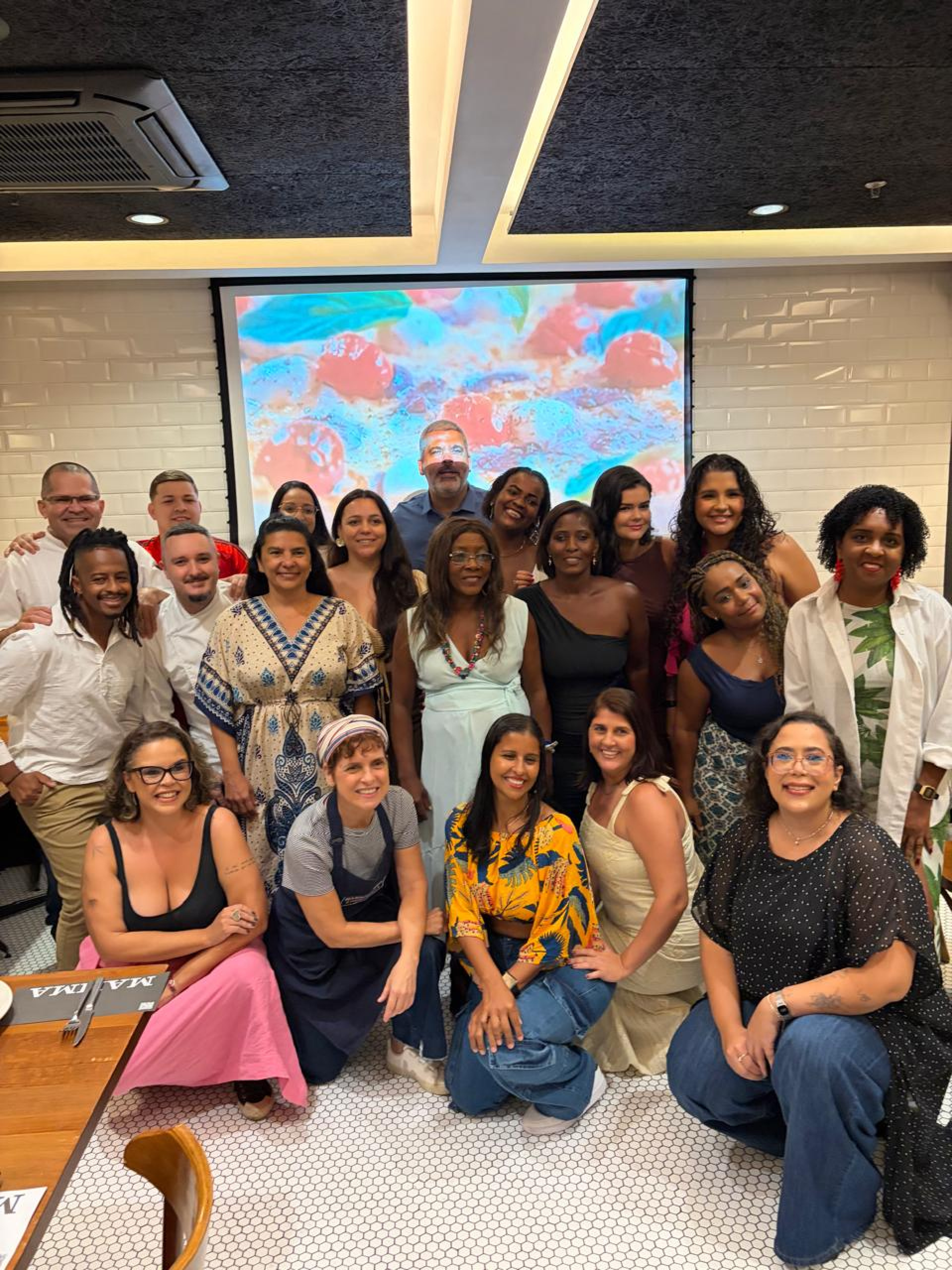 Mulheres fizeram curso de gastronomia  - Divulgação