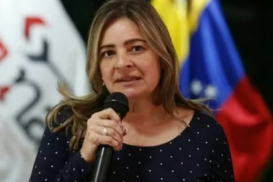 Ex-cunhada de Maduro deixa presidência do Banco Central da Venezuela