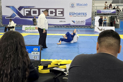 Tatame montado e clima de decisão: Macaé recebe edição do X Force BJJ neste sábado