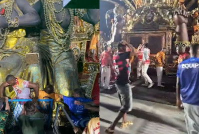 Morre integrante da União de Maricá atropelado por carro alegórico no carnaval