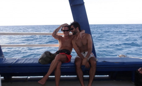 Silva se declara ao namorado