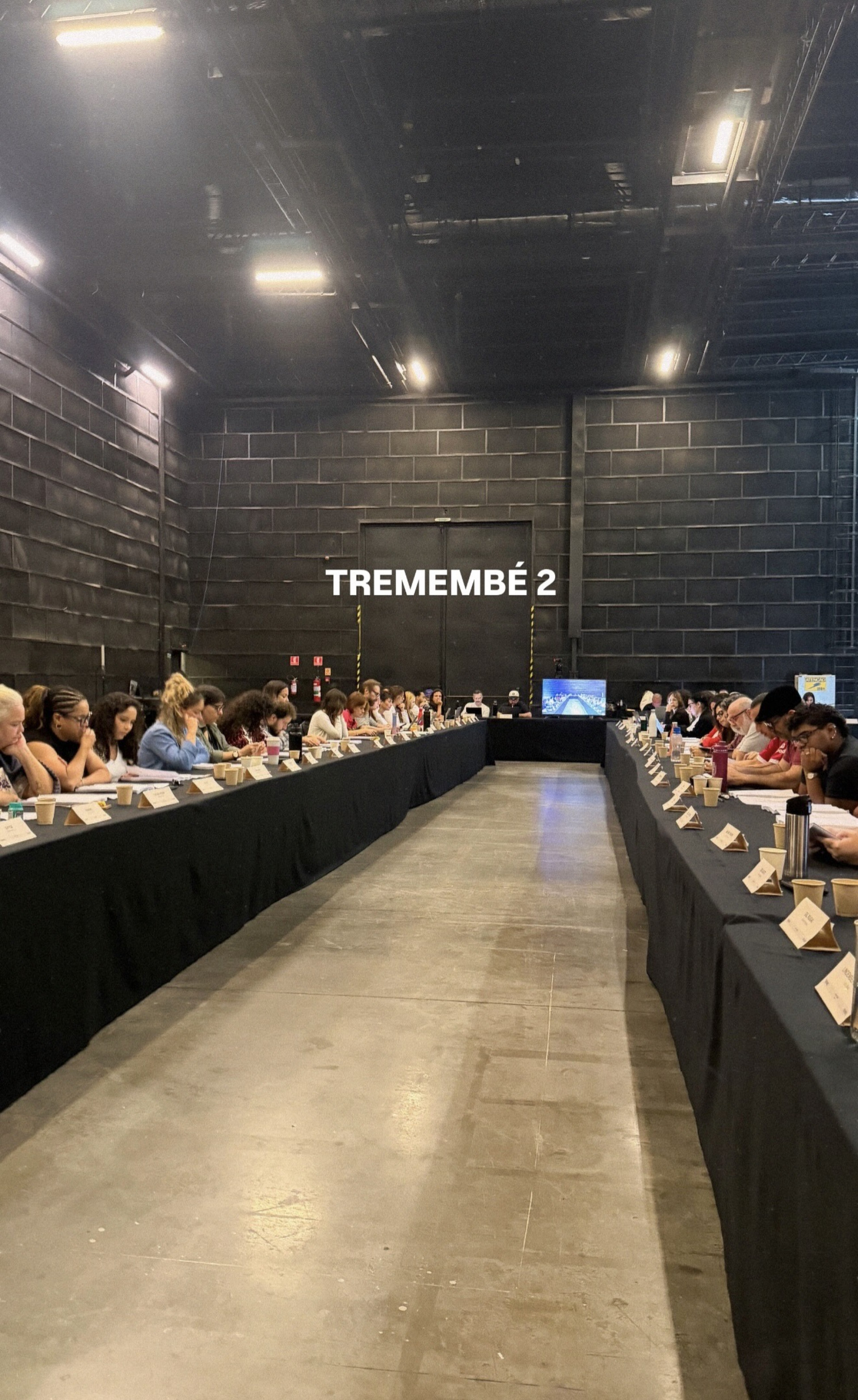 Leitura de roteiro de Tremembe 2 - Reprodução/Instagram