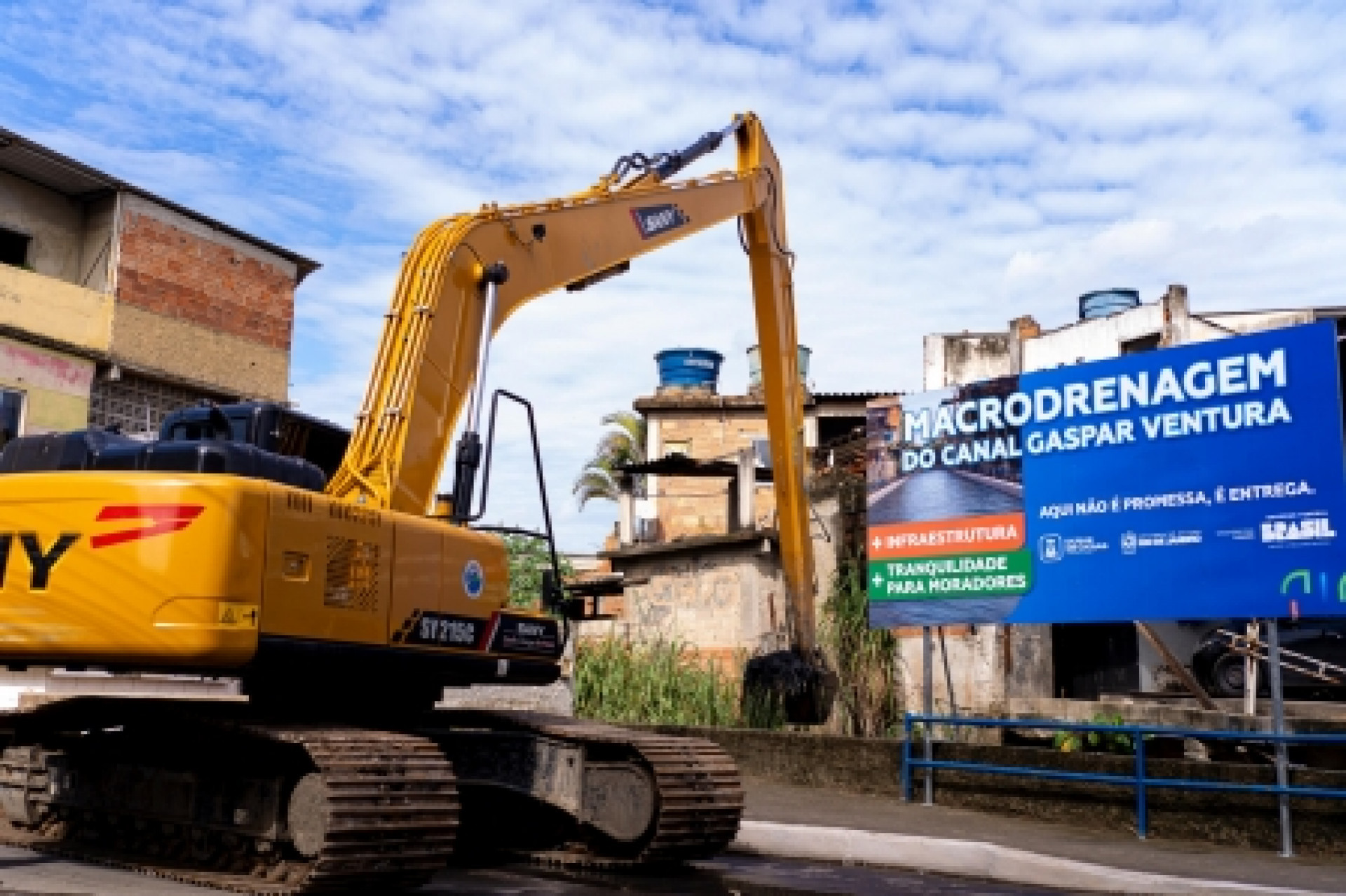 Duque de Caxias inicia obras de macrodrenagem no bairro Pantanal