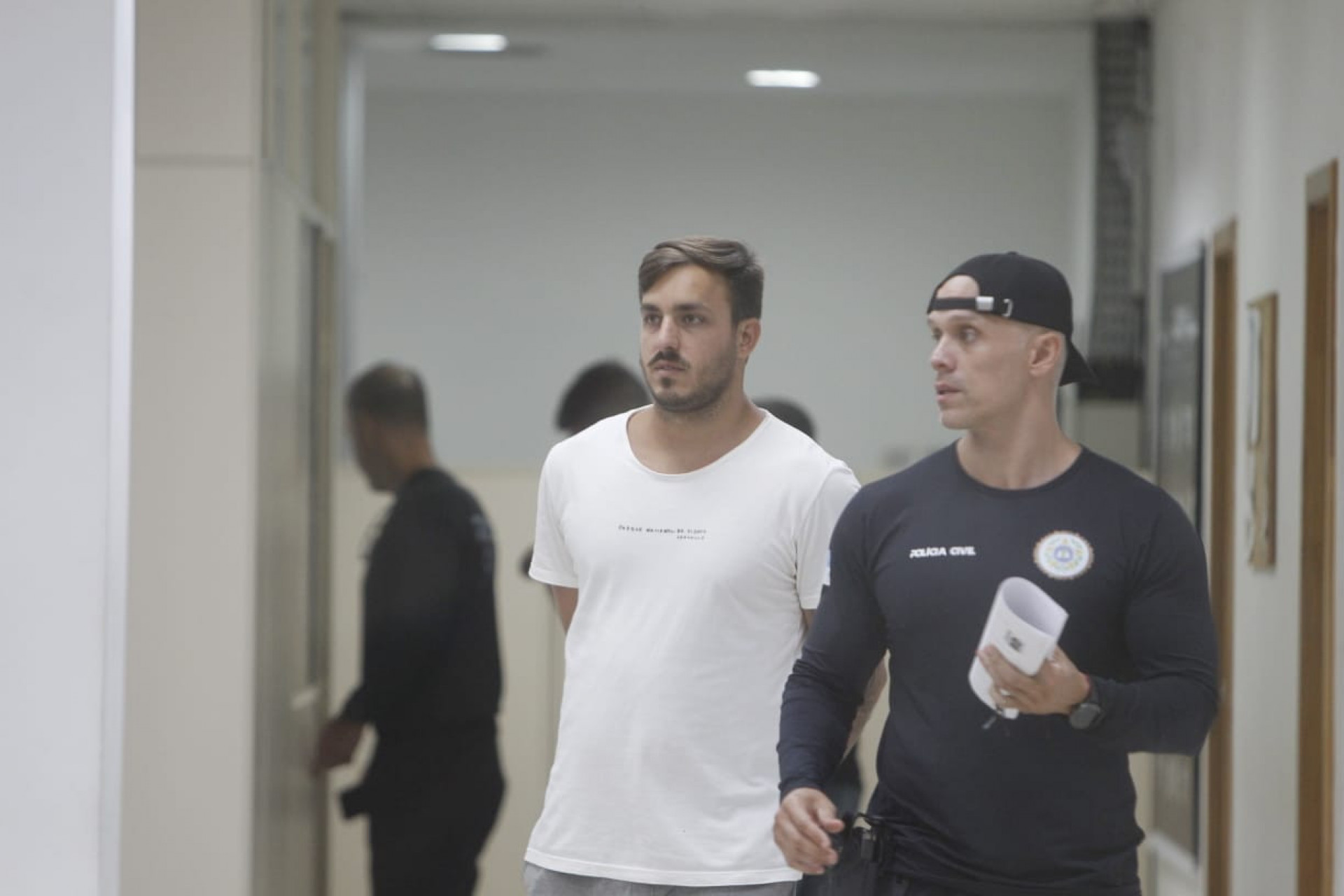 Igor Aguiar foi preso em Icaraí, em Niterói, e levado à Cidade da Polícia - Reginaldo Pimenta/Agência O DIA
