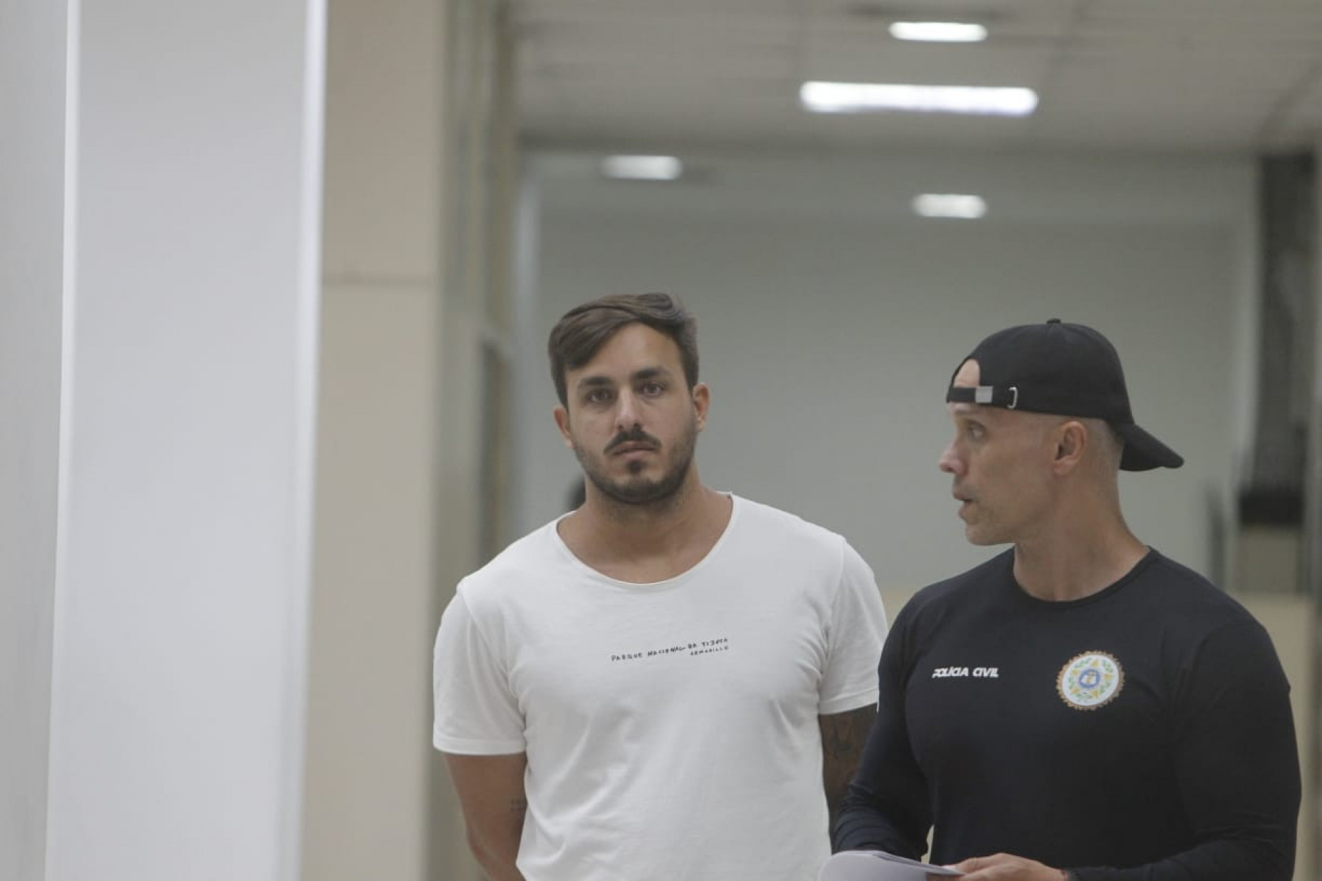 Igor Aguiar foi preso em Icaraí, em Niterói, e levado à Cidade da Polícia - Reginaldo Pimenta/Agência O DIA