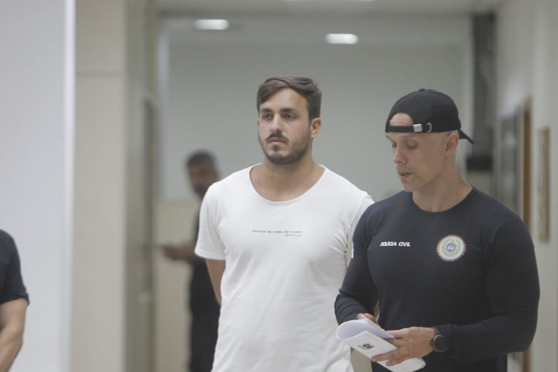 Igor Aguiar foi preso em Icaraí, em Niterói, e levado à Cidade da Polícia - Reginaldo Pimenta/Agência O DIA