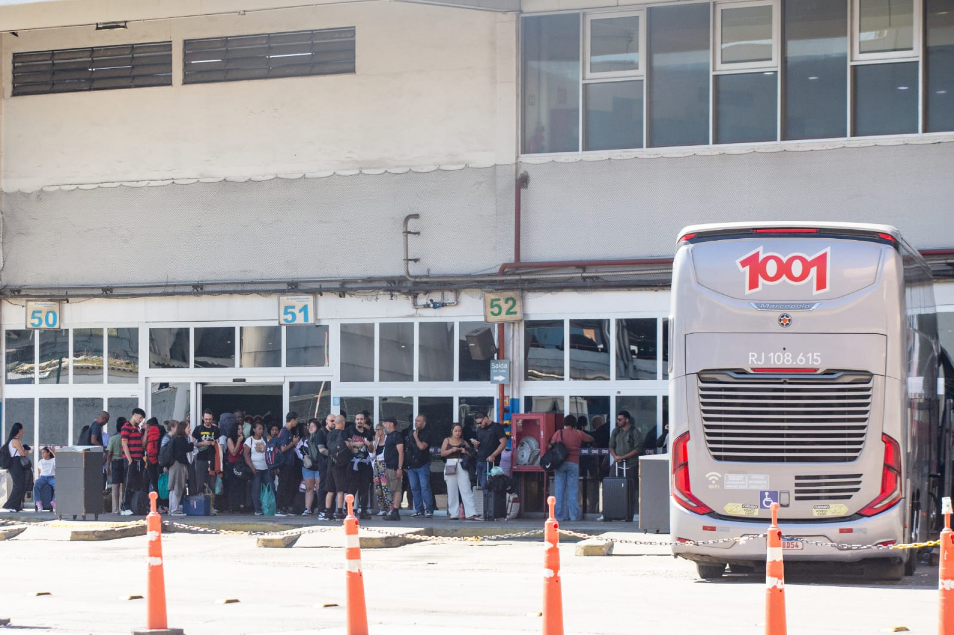 Empresas disponibilizarão mais de 13 mil ônibus na Rodoviária Novo Rio - Érica Martin / Agência O Dia