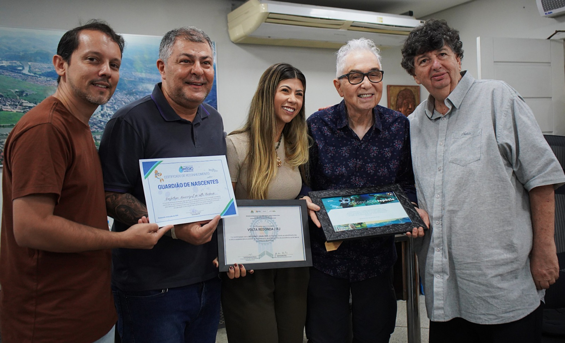 Prefeitura de Volta Redonda recebe três premiações que reconhecem boas práticas de gestão no município