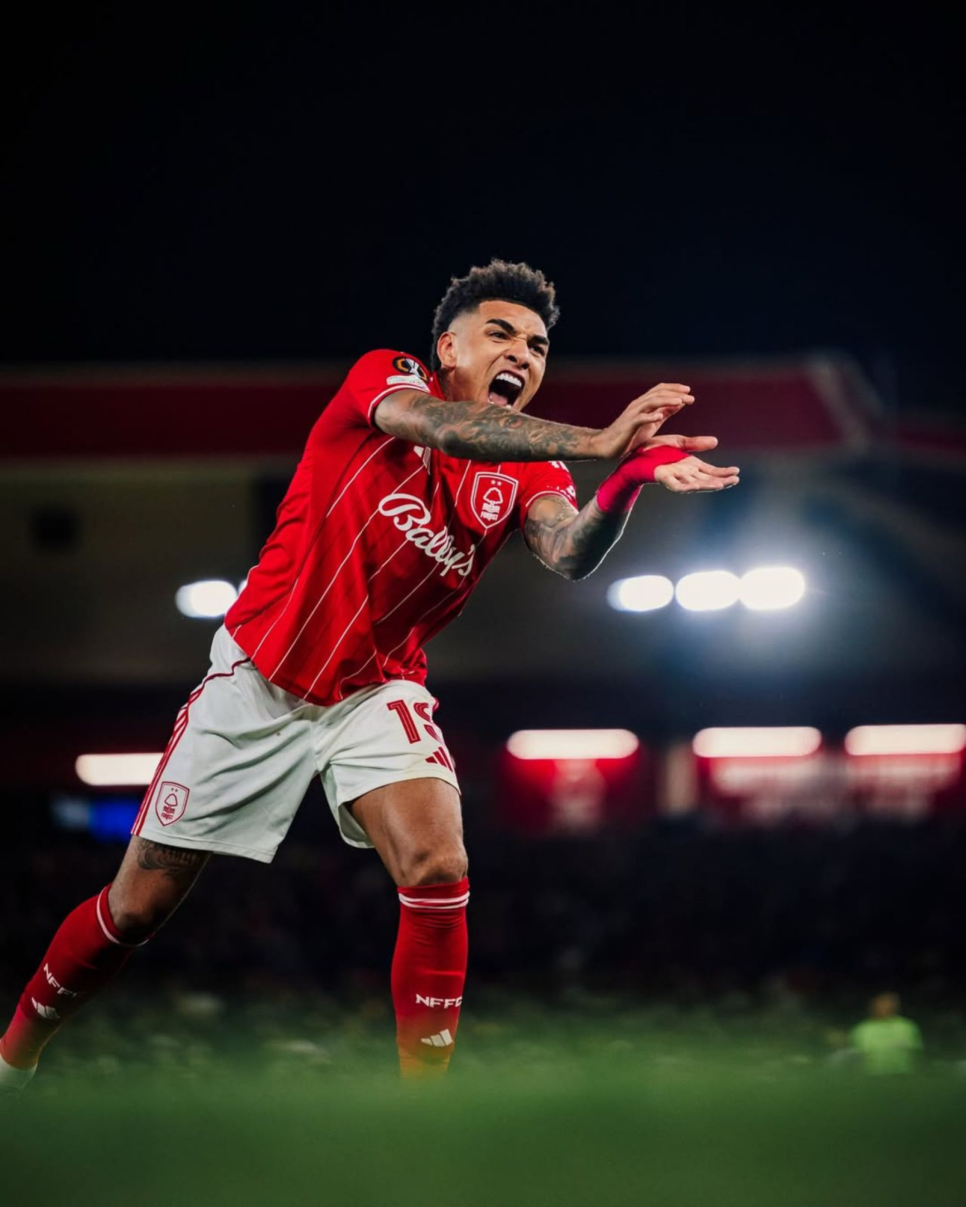 Igor Jesus vive bom momento no Nottingham Forest, mas corre muito por fora na Sele&ccedil;&atilde;o - Divulga&ccedil;&atilde;o / Nottingham Forest