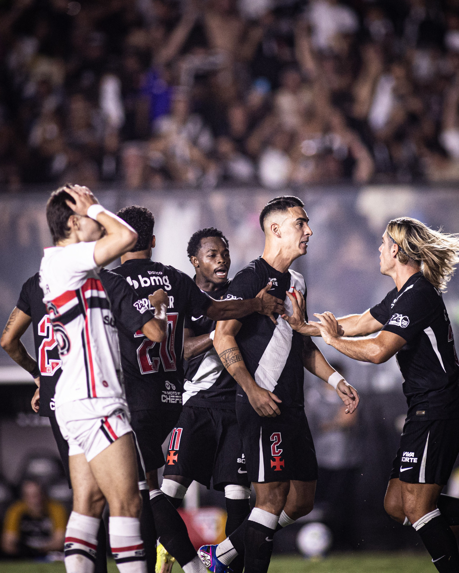 O Vasco venceu o São Paulo em São Januário - Matheus Lima/Vasco
