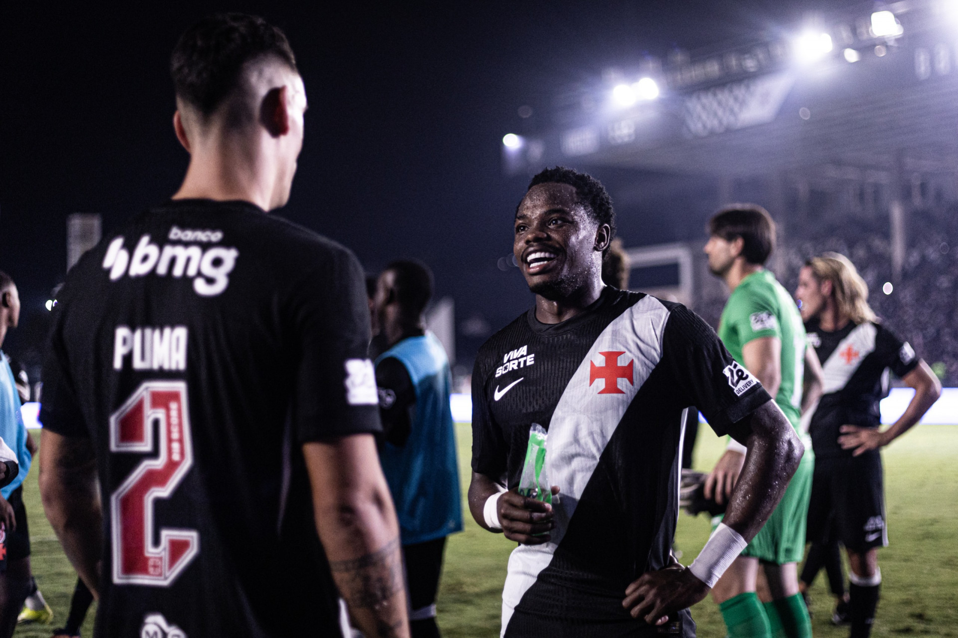Puma Rodríguez e Andrés Gómez marcaram na vitória do Vasco - Matheus Lima/Vasco