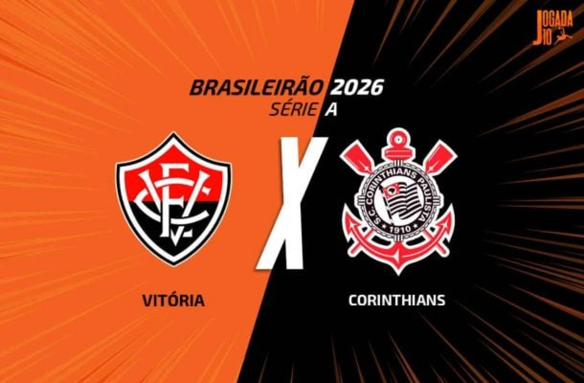 Vit&oacute;ria x Corinthians, AO VIVO, com a Voz do Esporte, &agrave;s 18h30