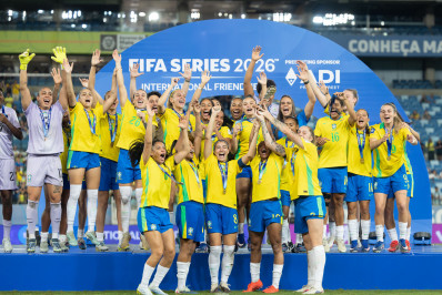Brasil vence Canadá e conquista título invicto da Fifa Series em Cuiabá