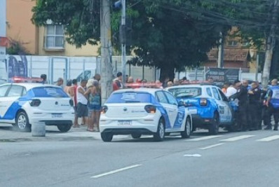Suspeito de tentativa de assalto é baleado por PM de folga na Freguesia
