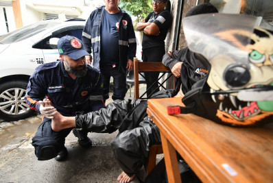 Acidentes de moto disparam e Hospital Geral de Nova Iguaçu bate recorde de atendimentos nos últimos anos