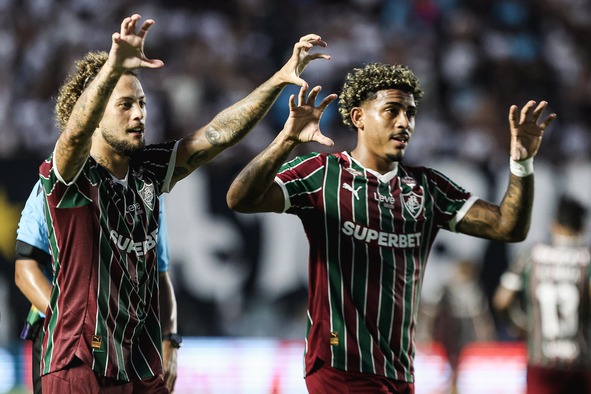 Guga deu a assistência para John Kennedy virar o jogo - Lucas Merçon/Fluminense FC