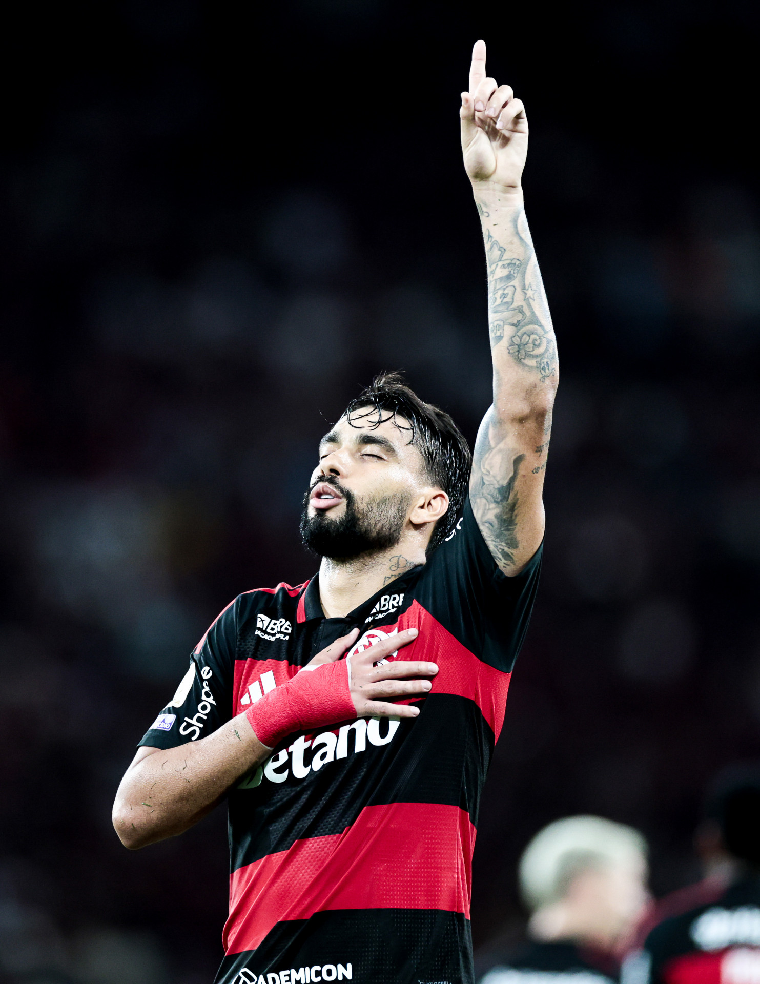 Comemora&ccedil;&atilde;o de Lucas Paquet&aacute; -  Gilvan de Souza/Flamengo