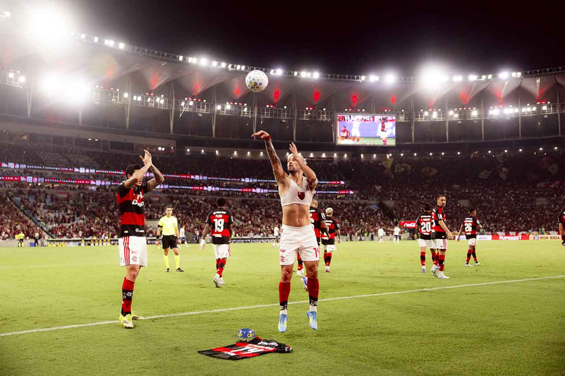 FLAMENGO X BAHIA - CAMPEONATO BRASILEIRO - MARACAN&Atilde; - 19-04-2026 Foto:Adriano Fontes/Flamengo


