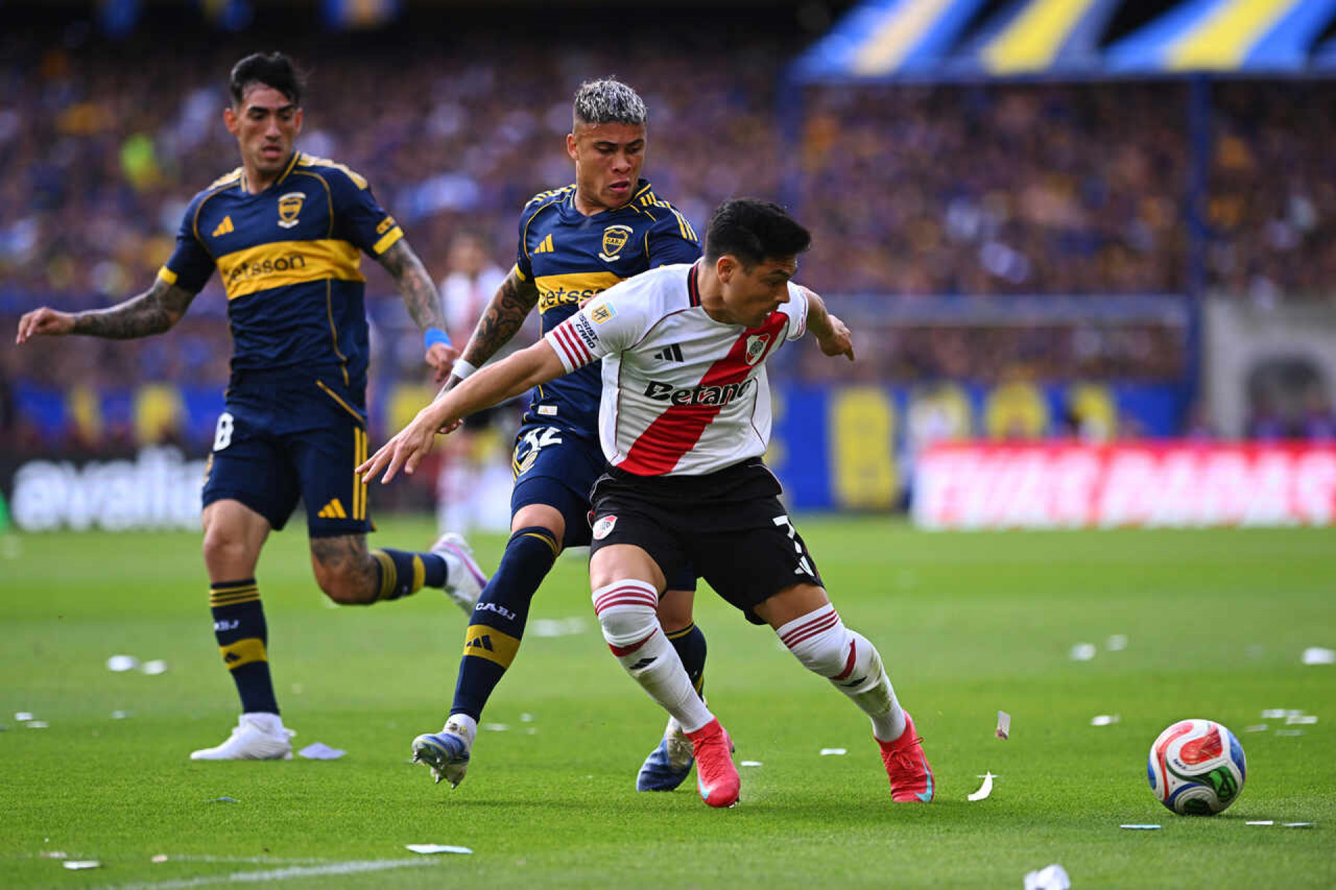 River Plate sustenta tabu consider&aacute;vel em casa contra o Boca Juniors