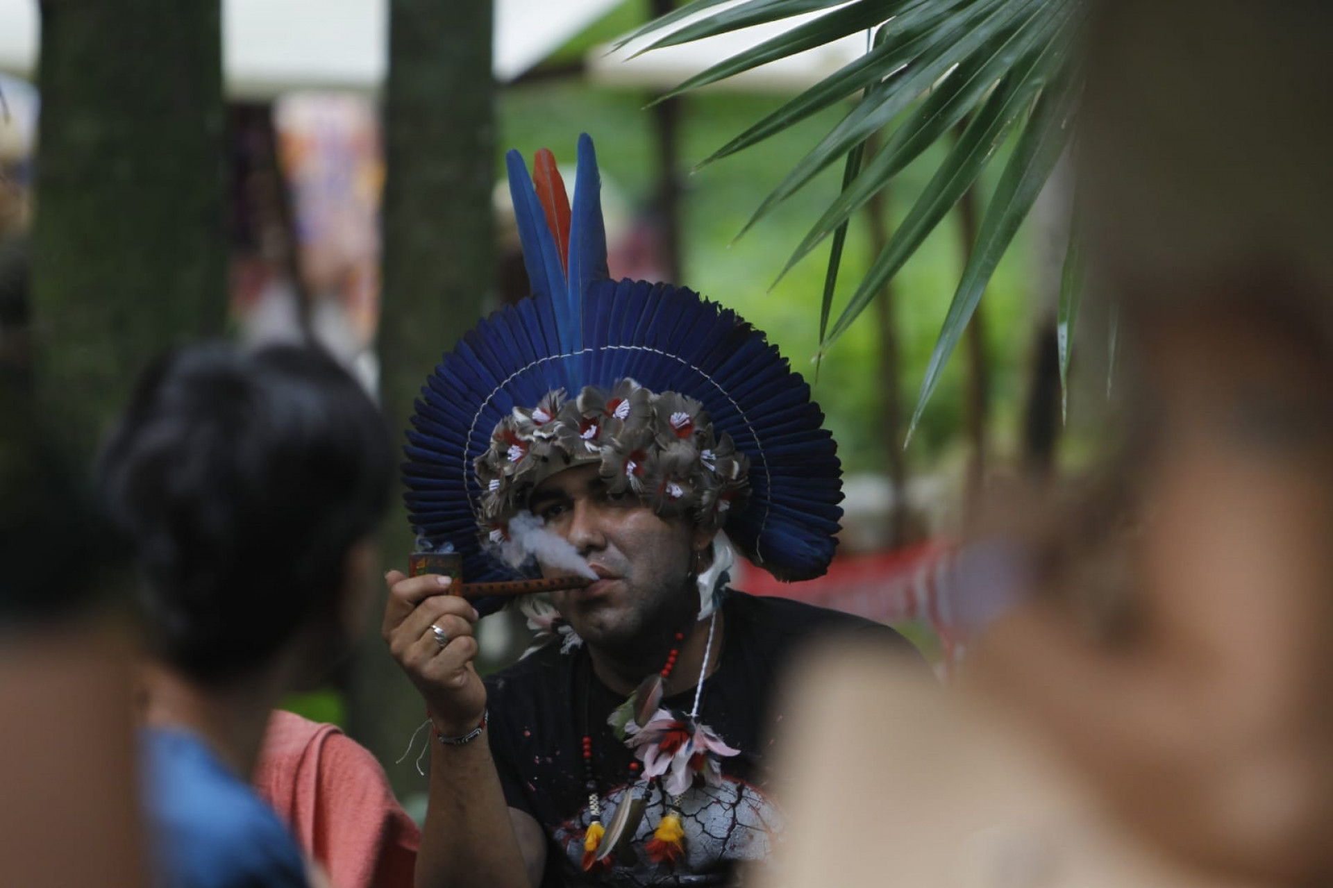Feira no Parque Lage celebrou Dia dos Povos Originários - Reginaldo Pimenta / Agência O Dia
