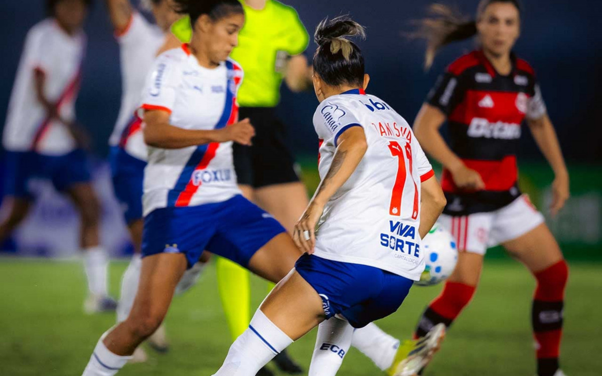 Bahia quebra a invencibilidade do Flamengo e pula para 3&ordm; no Brasileiro feminino