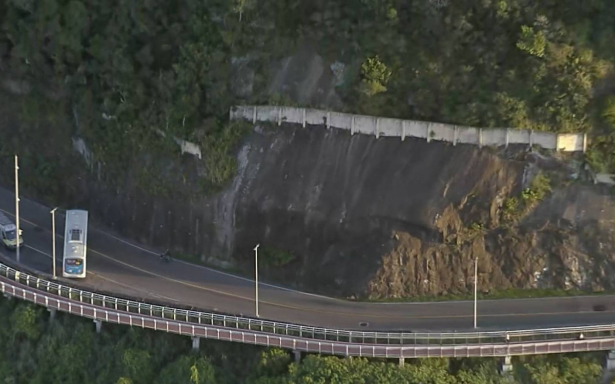 Avenida Niemeyer foi interditada em meio a troca de tiros
