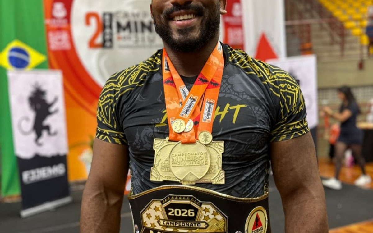 Destaque no Campeonato Mineiro da FJJEMG, Bombom faturou absoluto com e sem quimono - (Foto: Dani Pimenta)