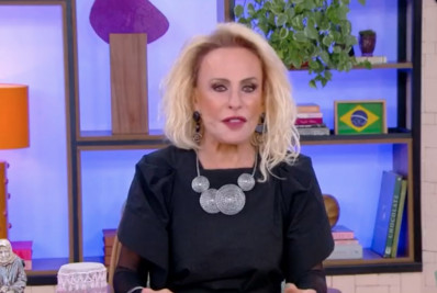 Ana Maria Braga se emociona ao comentar luto de Tadeu Schmidt e Ana Paula no 'BBB 26'