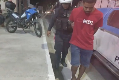 Condenado por roubo e com histórico criminal por homicídio e tráfico é preso pelo 35º BPM em Itaboraí