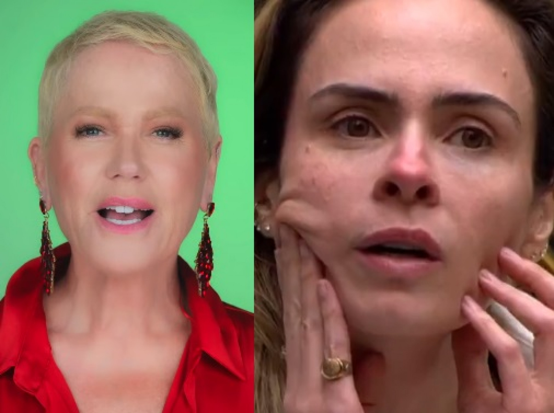 Xuxa demonstra apoio à Ana Paula: 'Queria te dar um abraço'